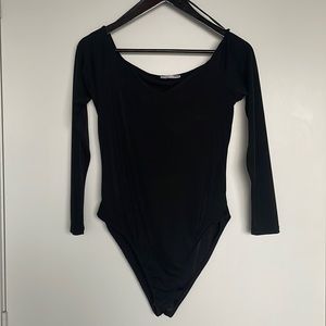 Zara Black Ballerina Bodysuit